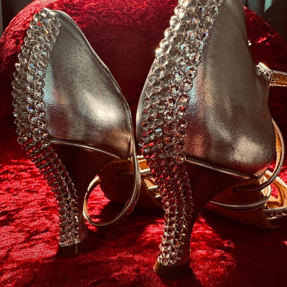International Latin Ballroom Dance Shoes Size 6 UK